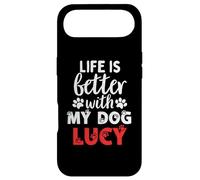 Nom du Chien Lucy Life is Better with My Dog Named Lucy Coque pour iPhone Air