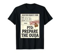 Nom du Formulaire de Demande de Vacances : Vector My Ouija Board Halloween T-Shirt Graphique avec Valeur