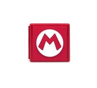 ?Nom du magasin:?Boîtes de rangement avec 12 poches pour jeux Nintendo Switch - Rouge Mario