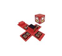 ?Nom du magasin:?Boîtes de rangement avec 16 poches pour jeux Nintendo Switch - Rouge champignon