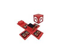 ?Nom du magasin:?Boîtes de rangement avec 16 poches pour jeux Nintendo Switch - Rouge Mario