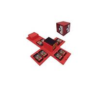 ?Nom du magasin:?Boîtes de rangement avec 16 poches pour jeux Nintendo Switch - Rouge,Poké Ball