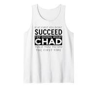 Nom du Tchad Humoristique Blague Noël Anniversaire Papa Homme père Débardeur