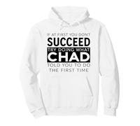 Nom du Tchad Humoristique Blague Noël Anniversaire Papa Homme père Sweat à Capuche