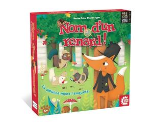 Nom d'un Renard - la poulice mène l'enquête - Jeu coopératif Enfant et Famille