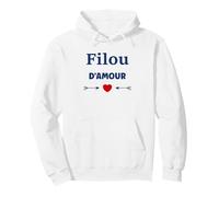 Nom Filou Amour surnom Filou Sweat à Capuche