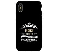 nom Heidi - C'est Quelque Chose Que Vous ne voudriez Pas Coque pour iPhone X/XS