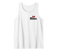 NOM I Love Heart Helen sur Un T-Shirt Débardeur