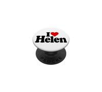 NOM I Love Heart Helen sur Un T-Shirt PopSockets PopGrip Adhésif