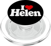 NOM I Love Heart Helen sur Un T-Shirt PopSockets PopGrip pour MagSafe