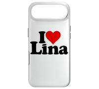 NOM I Love Heart Lina sur Un T-Shirt Coque pour iPhone Air