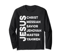 Nom Jésus-Christ Messie Retior Jéhovah Maître Yahweh Manche Longue