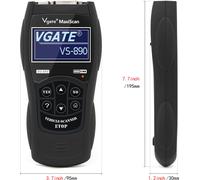 Nom Lecteur de code compatible avec Vgate Multi-protocole Outils de diagnostic multilingues pris en charge