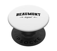 Nom Original de la Ville Natale rétro de Beaumont au Texas : Beaumont PopSockets PopGrip Adhésif