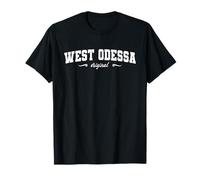 Nom Original de la Ville Natale rétro de West Odessa, Texas : West Odessa T-Shirt