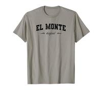 Nom Original de la Ville Natale rétro d'El Monte en Californie El Monte T-Shirt