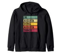 Nom personnalisé Amusant de I'm Augusta Doing Augusta Things Sweat à Capuche