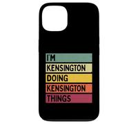 Nom personnalisé Amusant de I'm Kensington Doing Kensington Things Coque pour iPhone 13