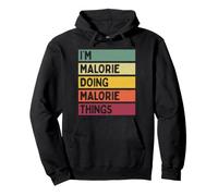 Nom personnalisé Amusant de I'm Malorie Doing Malorie Things Sweat à Capuche