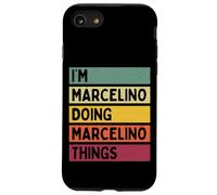 Nom personnalisé Amusant de I'm Marcelino Doing Marcelino Things Coque pour iPhone SE (2020) / 7/8