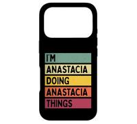 Nom personnalisé Amusant I'm Anastacia Doing Anastacia Things Coque pour iPhone 17 Pro