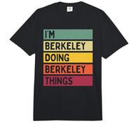 Nom personnalisé Amusant I'm Berkeley Doing Berkeley Things Comfort Colors Adult Heavyweight T-Shirt