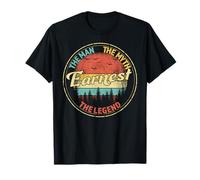Nom personnalisé Earnest The Man The Myth The Legend Men T-Shirt