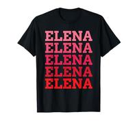 Nom personnalisé Elena I Love Elena Vintage T-Shirt