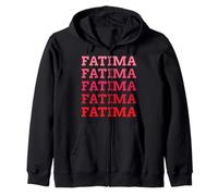 Nom personnalisé Fatima I Love Fatima Vintage Sweat à Capuche