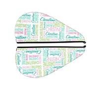 Nom Personnalisé Femmes Cheveux Serviette Wrap Cap Personnalisé Ajouter Votre Photo Texte Logo Coral Velvet Super Absorbant Séchage Rapide Cheveux Bouclés Cheveux Serviette Wrap 10.2x25.2 Inch