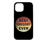 Nom personnalisé Gregory I Love Gregory Coque pour iPhone 15