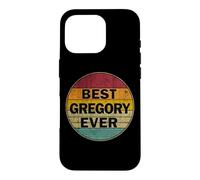 Nom personnalisé Gregory I Love Gregory Style rétro Vintage Coque pour iPhone 16 Pro