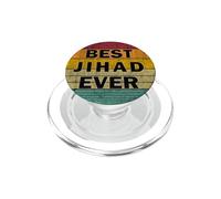 Nom personnalisé Jihad I Love Jihad Style rétro Vintage PopSockets PopGrip pour MagSafe