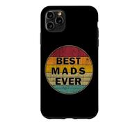Nom personnalisé Mads I Love Mads Style rétro Vintage Coque pour iPhone 11 Pro Max
