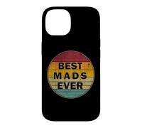 Nom personnalisé Mads I Love Mads Style rétro Vintage Coque pour iPhone 14