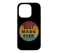 Nom personnalisé Mads I Love Mads Style rétro Vintage Coque pour iPhone 14 Pro