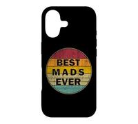 Nom personnalisé Mads I Love Mads Style rétro Vintage Coque pour iPhone 17