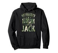 Nom personnalisé My Favorite People Call Me Jack Sweat à Capuche