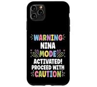 Nom personnalisé NINA drôle mignon personnalisé nom Nina Coque pour iPhone 11 Pro Max