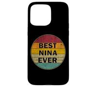 Nom personnalisé Nina I Love Nina Style rétro Vintage Coque pour iPhone 15 Pro Max