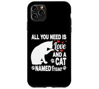 Nom personnalisé pour Chat - Adorable Chaton Coque pour iPhone 11 Pro Max
