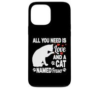 Nom personnalisé pour Chat - Adorable Chaton Coque pour iPhone 13 Pro Max