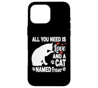 Nom personnalisé pour Chat - Adorable Chaton Coque pour iPhone 16 Pro Max