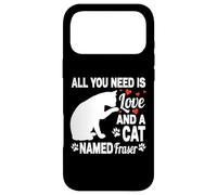 Nom personnalisé pour Chat - Adorable Chaton Coque pour iPhone 17 Pro Max