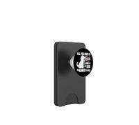 Nom personnalisé pour Chien Brooklyn Cute Pet Lover PopSockets PopWallet pour MagSafe