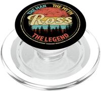 Nom personnalisé Ross The Man The Myth The Legend Men PopSockets PopGrip pour MagSafe