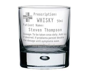 Nom Personnalisé Whisky Verre avec Prescription Design Bulle Base Ancienne Mode Baratte Papa