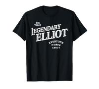 Nom Personnel Elliot - Legendary Elliot T-Shirt