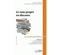 Nom propre en discours (le) - Christine Lorre-Johnston - Presses De La Sorbonne Nouvelle - broché - Essai