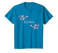 Nom Sunna avec branches de fleurs T-Shirt